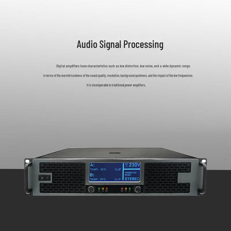 Runpu RP-XSGF300W 300W 2-Channel Conference Audio Amplifier (CN Version)