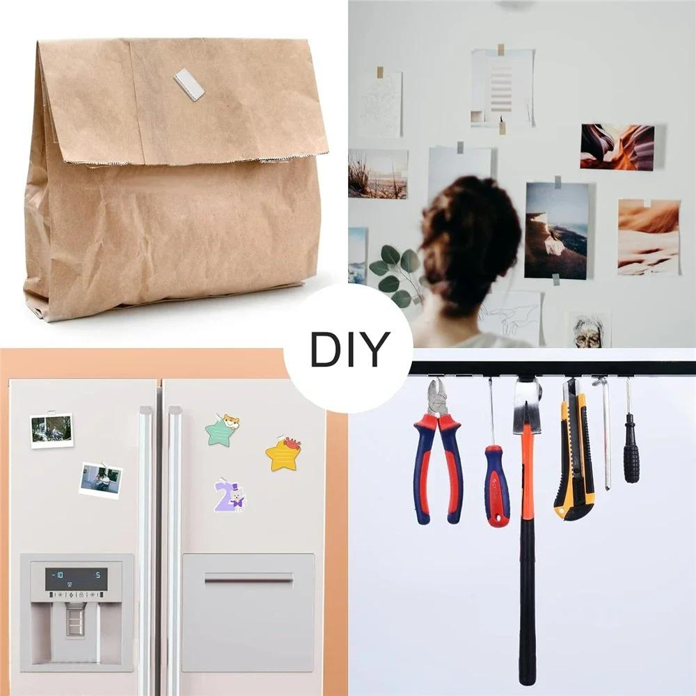 20X10X2 Rectangular Strong Magnetic Force N35 High Strength Neodymium Magnet Suitable Gardening Refrigerator Stickers