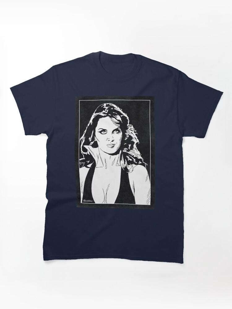 Stellaris STELLA STAR - Starcrash (Black and White) Classic T-Shirt
