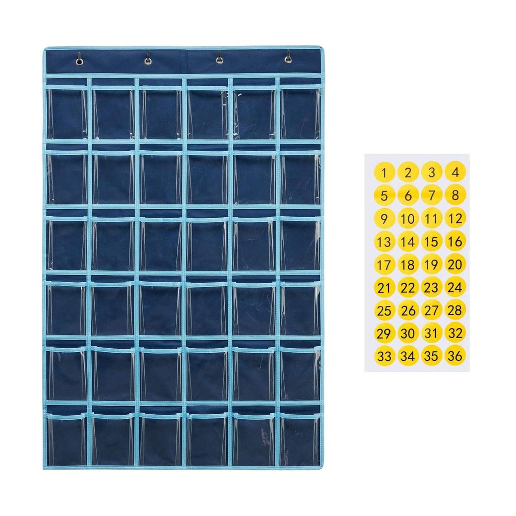 OxfordCloth Multi Grid Storage Organizer For Various Occasions With Rust Proof Metal Hooks Suitable
