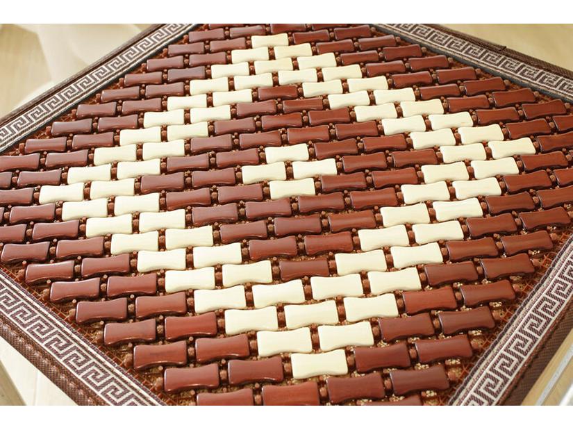 Mahjong Tile Bamboo Summer Cool Seat Cushion for Office, Car, and Home