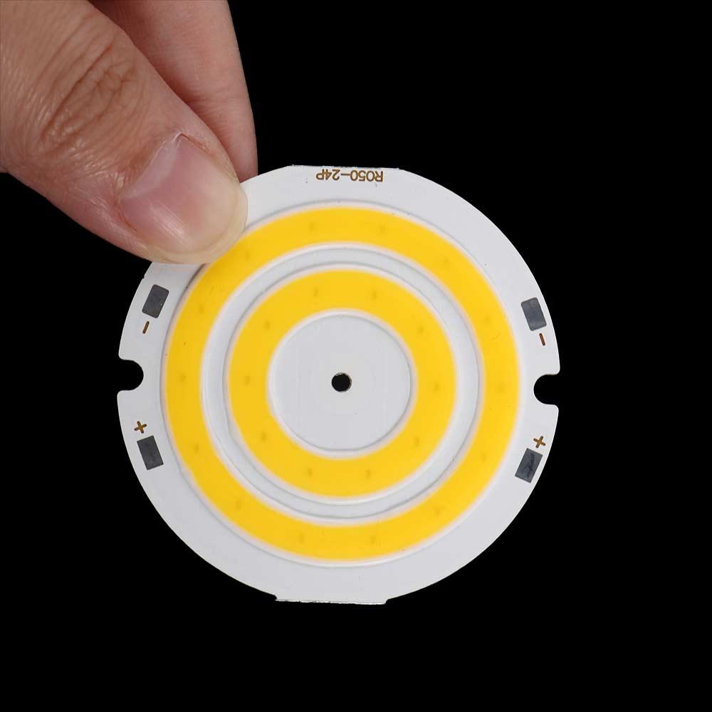 Light DIY Lamp Double Ring COB Circular LED Lighting Components Light Plate COB Lighting COB Chip
