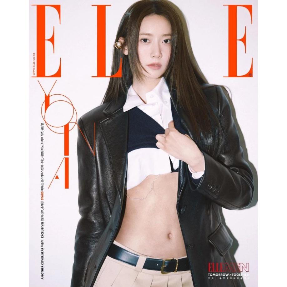 ELLE Korea März 2022 Cover YOONA +TXT BUCH IM BUCHUMSCHLAG