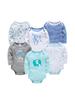 Unisex Cotton Cartoon Baby Onesie 3-Piece Set - Long Sleeve for Spring/Autumn Newborns