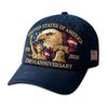 US 250. Jubiläum Hut Weißkopfseeadler Bedruckte Baumwoll-Baseballkappe Verstellbar Retro Patriotische Tributhüte Für Männer Frauen