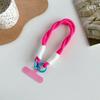 Cute Candy Colors Phone Chain Cellphone Short Strap Anti-lost Lanyard Hand Chain Phone Wrist Straps Hanging Rope Accessories