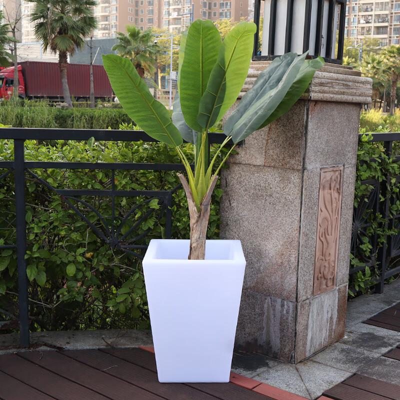 Outdoor LED Luminous Flower Pot