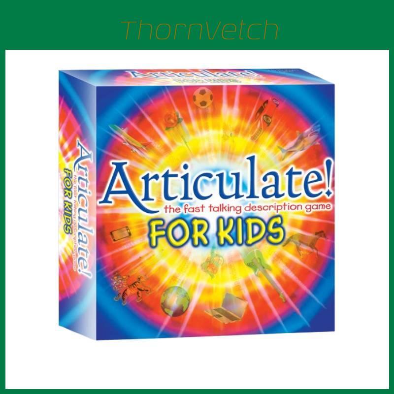 Articulate Board Game English Interactive Family Entertainment Toy For Kids And Adults