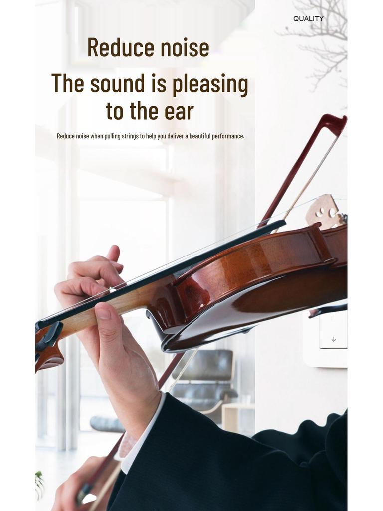 Universal Rosin Block for String Instruments: Portable & Professional for Violin, Erhu, and Cello