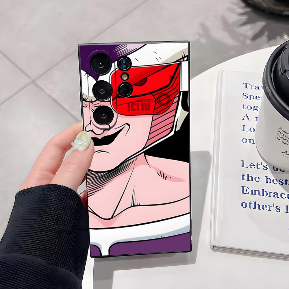 Dragon Ball Saiyan Goku Combat Power Phone Case For Samsung S26 Ultra S25 Edge Ultra S23 S22 S21 S20 Ultra Plus S24 Fe Glass Cov