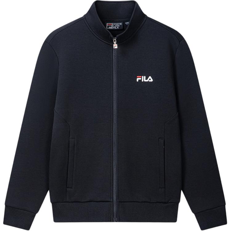 Fila Jackets Men's Legend Blue-NV Stand Collar Moderate Straight Fit
