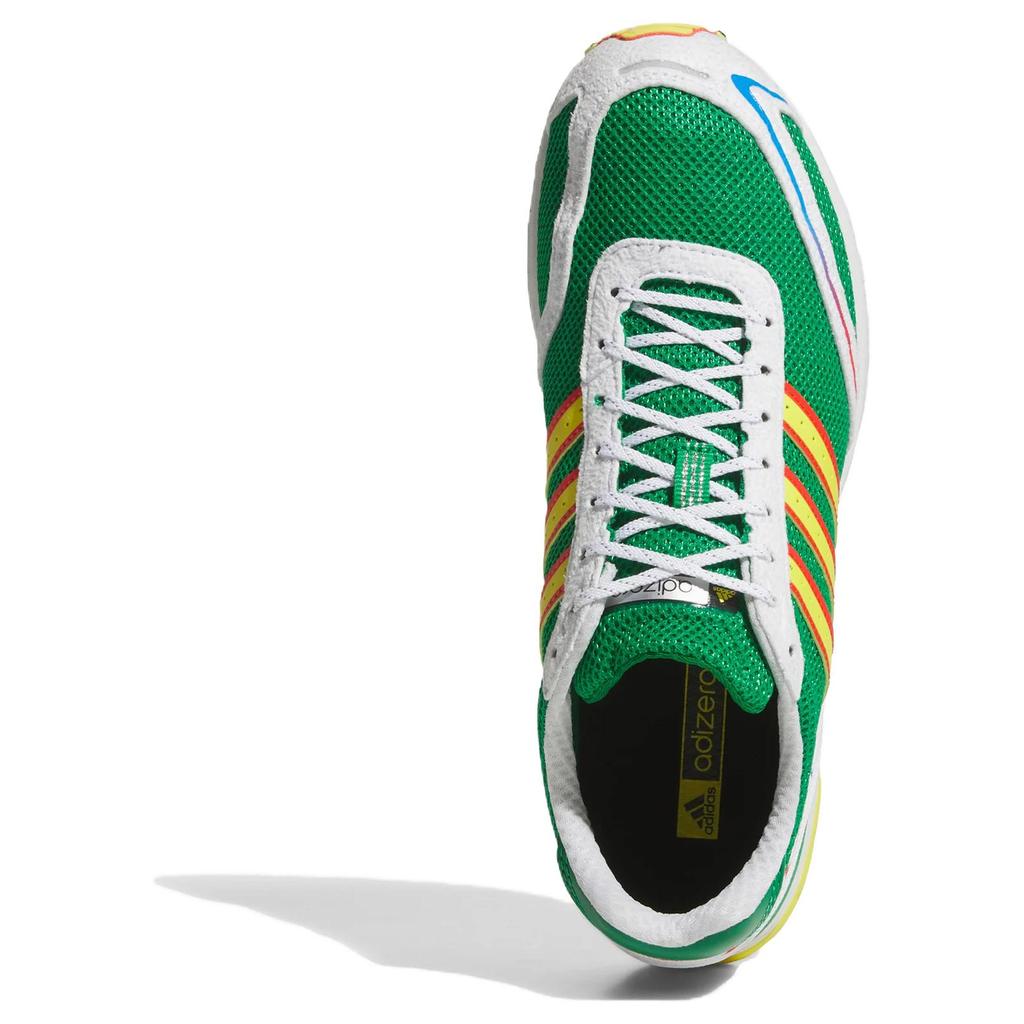 adidas Adizero Adios OG Green Bright Red Unisex Sneakers Cloud-White JI0494