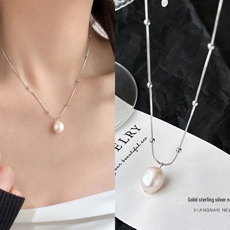2023 Summer Luxury Pearl Choker - Gold-Plated Clavicle Necklace for Women