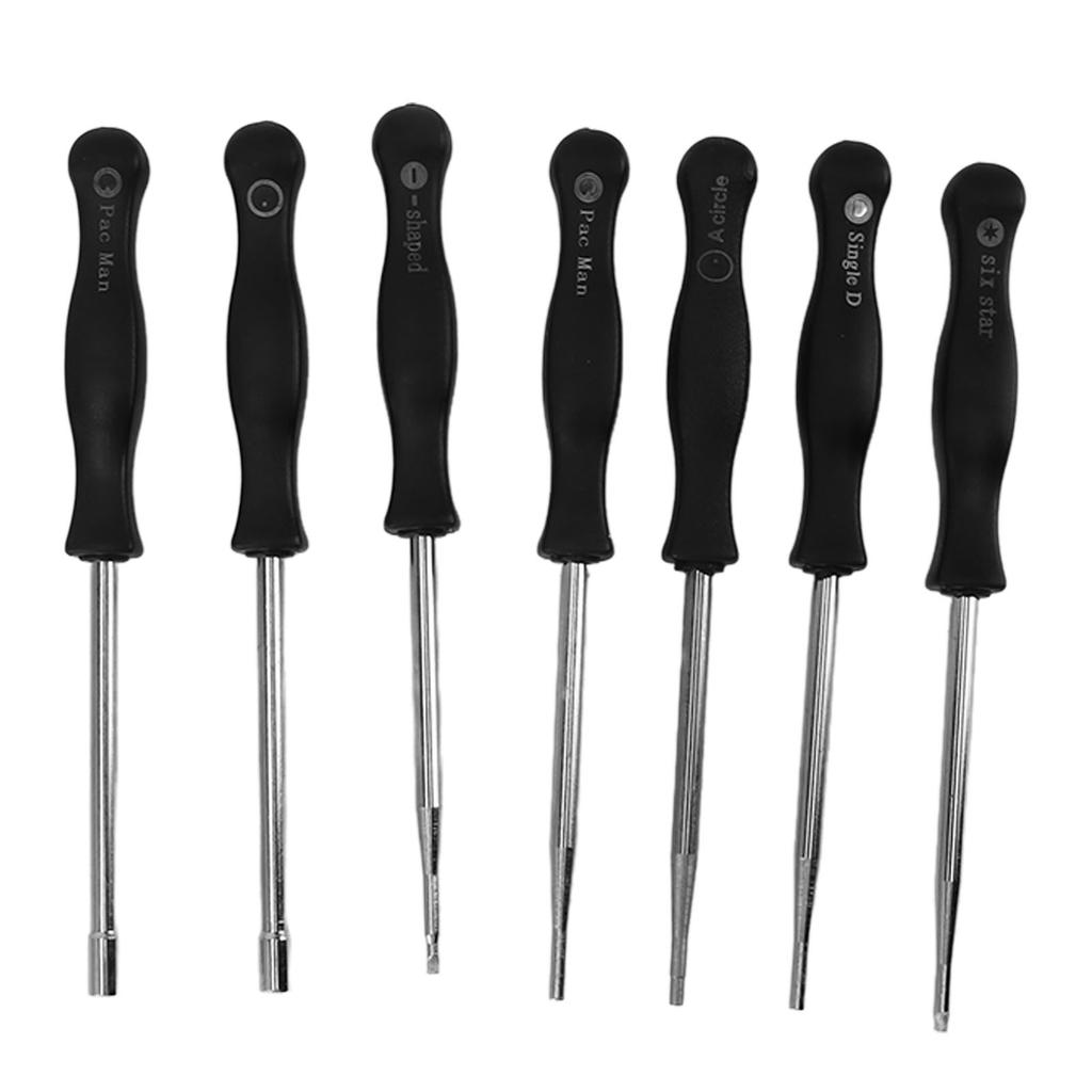 Vergaser Einstellset mit 12 Schraubendrehern 1 Drahtbürste Komfortgriff Vergaser Reparatur