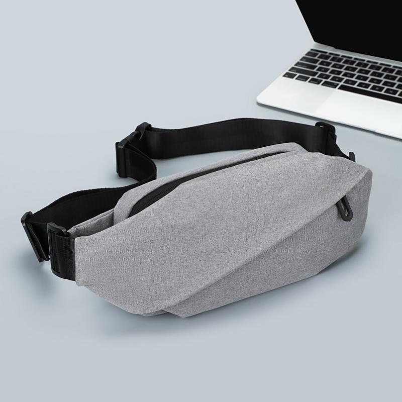 Herren Umhängetasche Sling Bag Konvertierbare Brusttasche - Crossbody/Schulter-/Hüfttasche für Pendeln & Sport