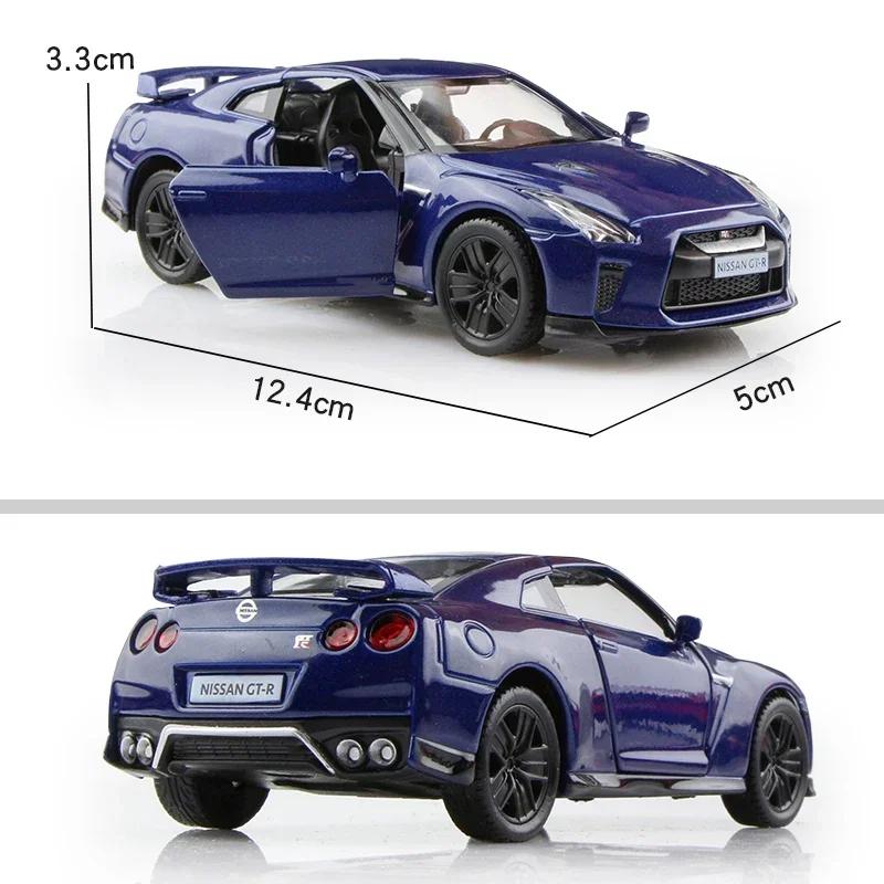 

1:36 Nissan GTR R35 Alloy Diecast Model Car Collection Gifts Christmas Present For Boyfriend Birthday Gifts