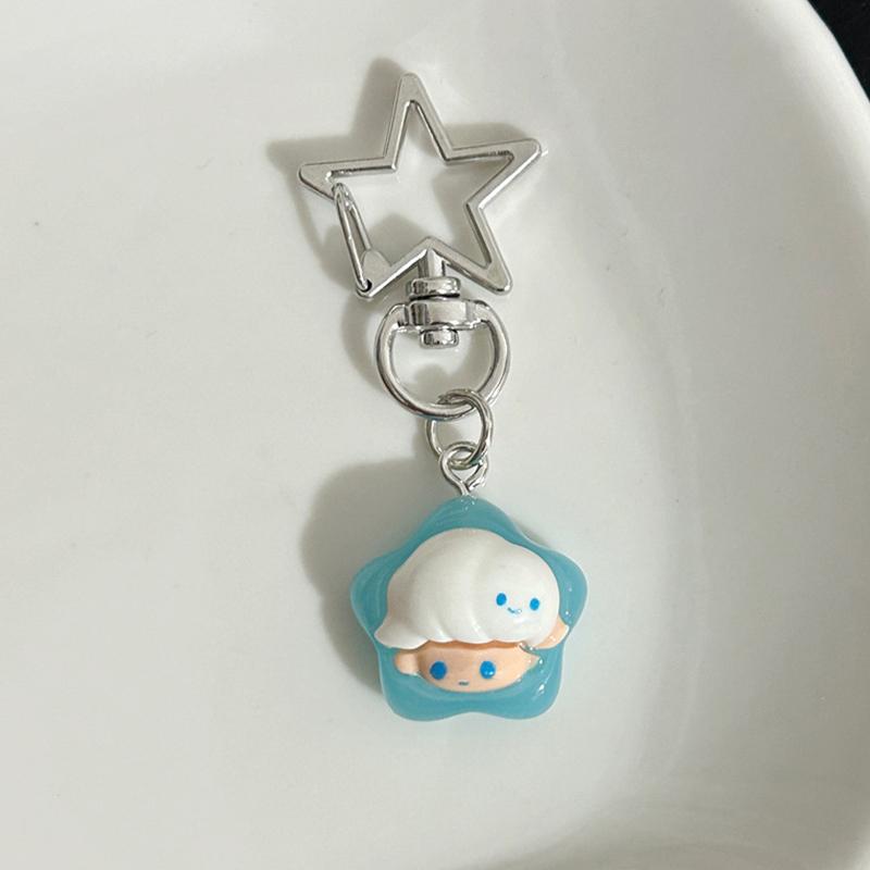 

Каваї Мультфільм Тварини Пентаграма Світиться Брелок Творча Дівчина Серце Світиться У Темряві Брелок Сумка Кулон Аксесуари Автомобіль Ключі