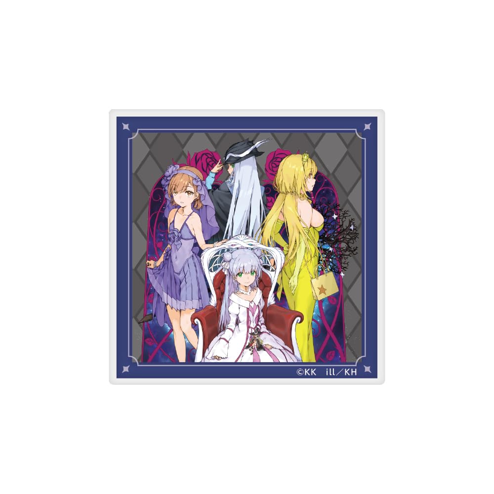 

KADOKAWA A Certain Magical Index 20th Anniversary Acrylic Magnet H60 x W60mm Magnet [1] Approx. Acrylic,