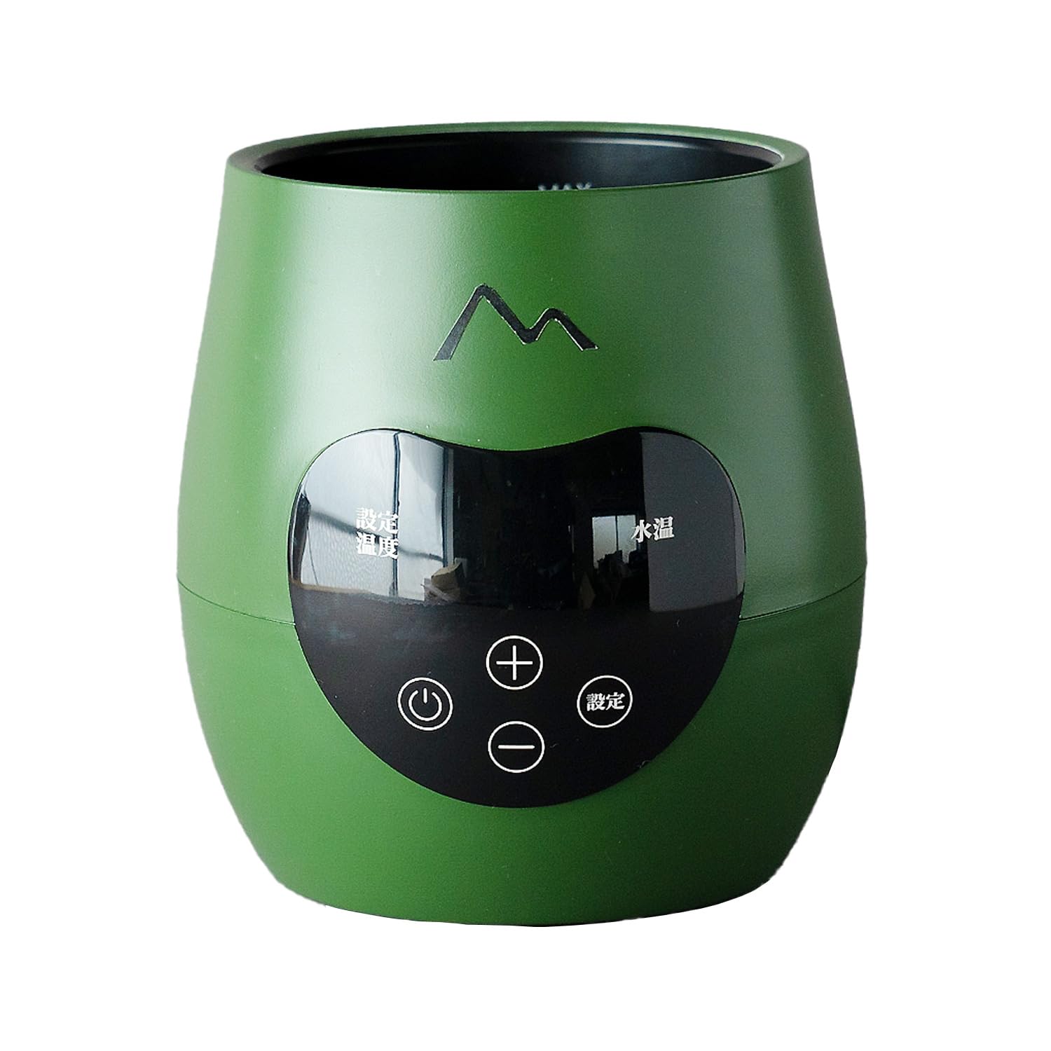 [Mitsutani Electric] Электрический подогреватель саке, Nonbee Yokochō NBE-1, Тип с водяной баней, Электрический подогреватель саке (зеленый)