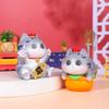 Supremo Cat Mini Resin Doll Miniature Cartoon Cat Ornaments Supremo Cat Ornament  Kids Gift