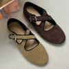 Fashion 2025 Spring and Autumn New Retro Women's Fashion Round Toe Mary Jane Single Shoes