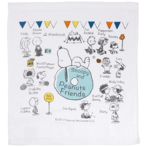 Skater Food Container & Wet Towel Gift Set (2000 yen) Snoopy PEANUTS Made in Japan SET921