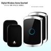 Battery-Free Waterproof Wireless Doorbell with Long-Range Smart Remote Control