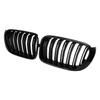 Gloss Black Front Bumper Kidney Grille Grill Fit BMW X3 X4 F25 F26 2014-2017