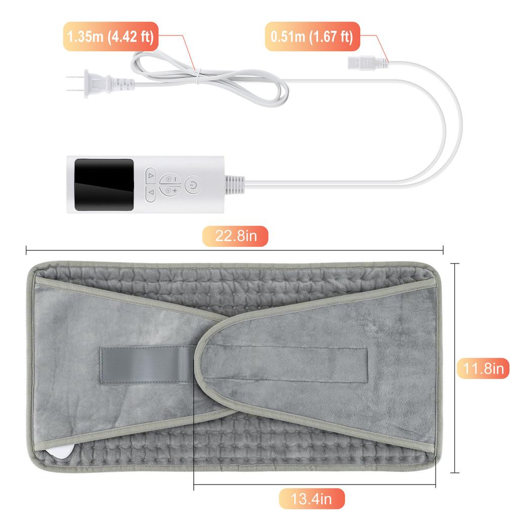 9-level Multifunctional Electric Blanket Regulating Warm Blanket Temperature Upgraded Waist Belt Heating Pad