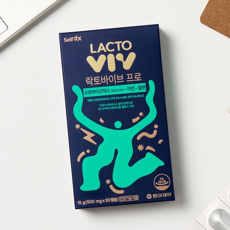 

Dong-A Pharmaceutical Lactovib Pro (500mg x 30 capsules)