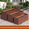 Manyuanhong Outdoor Anti-Corrosion Wooden Planter