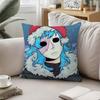 Cool CSally Facew Pillow Case Sofa And Living Room Decorative Cushion Covers Dustproof And Miteproof Invisible Zipper