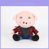 Brinquedo de Pelúcia Porco John Pork com Enchimento Macio de Algodão PP para Crianças e Colecionadores