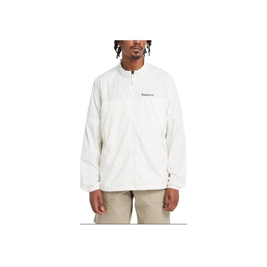 Timberland UV Protection Water-Resistant Jacket Men Jacket Vintage-White A41R5-CM9