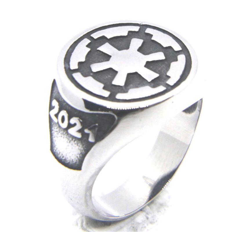 

Stainless Steel Commemorate Year 2026 Ring Men Boys Steering Rings Jewelry Size 7-13 7