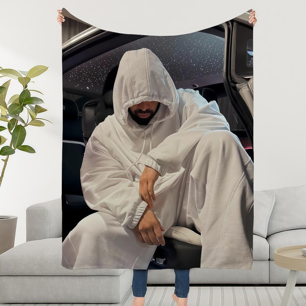 Rapper Drake Ledový Muž Deku Měkká Teplá Kožešinová Přehoz Super Dětské Hračky Postel Pohovka Auto Kolébka