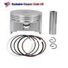 Motorcycle Engine Part Piston Rings Kit Size 65.5mm ~ 66.5mm For Honda SL230 XR230 CRF230 FTR230 SL XR CRF FTR 230