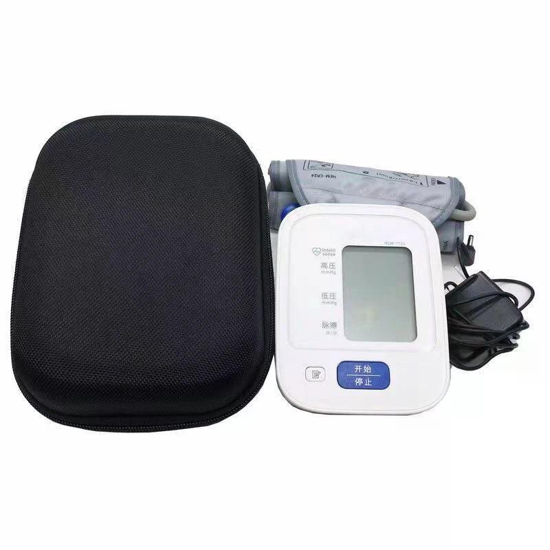 EVA Hard Case For Upper Arm Blood Pressure Monitor Portable Travel Carrying Protective Hard Bag Storage Case