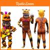 Kinder-Halloween-Kostüm Inspiriert von Five Nights At Freddy's Siamese Cosplay-Anzug Aus Weichem Milchseidenstoff