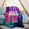 Cheerleading Outdoor Customize Your Name Blanket Comfortable Soft Lightweight Allseason Multipurpose Blanket For Travel Camping Picnics Sofa Office