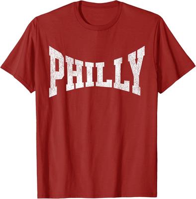 Philly Tee / Philly Sports College-Stil Herren Damen T-Shirt NEUES SHIRT 2025 Unisex T-Shirt