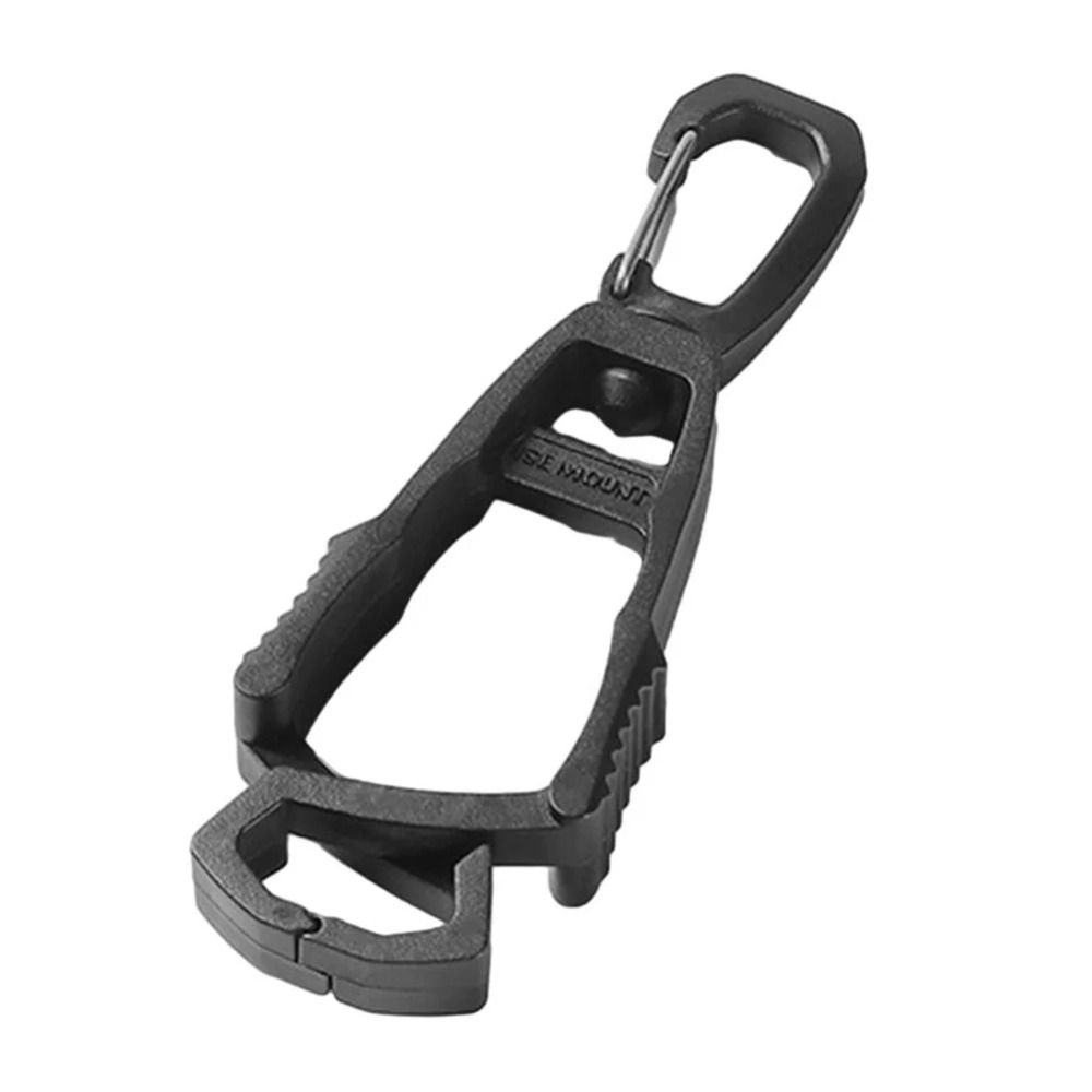 

Инструменты для улицы Держатель-клипса для перчаток Вешалка Многоцелевая Зажим для перчаток против падения Многофункциональный чёрный