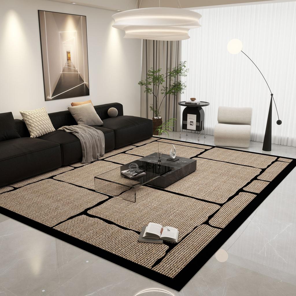 Wohnzimmerteppich Schlafzimmer Bettvorleger Indoor Bettvorleger Anti-Rutsch-Matte