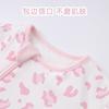 Cotton Baby Sleep Sack With Double Zipper Footed Pajamas Toddlers 1-3 Years Warm Winter Wear Anti-Kick Design