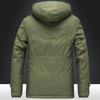 Coat Men's Winter New Loose Padded Coat Men's Medium Long Padded Coat Plus Cashmere Padded Jacket Padded Coat