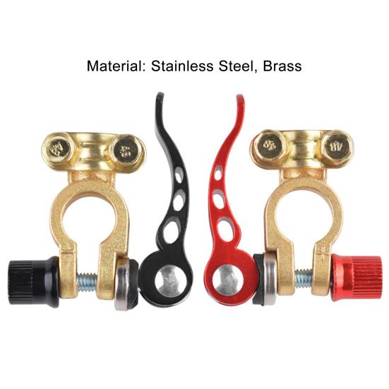 Morsetti Per Batteria Ad Alta Corrente 12V/24V - Connettori In Ottone Per Auto, Moto E Barche - Foto 13