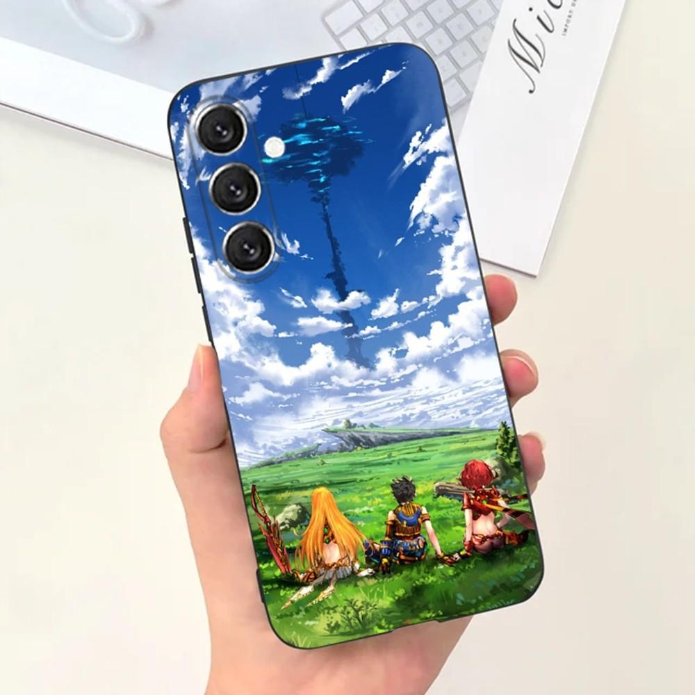 Xenoblade Chronicles  Phone Case For Samsung S25,S24,S21,S22,S23,S30,Ultra,S20,Plus,Fe,Lite,Note,10,9,5G Black Cover