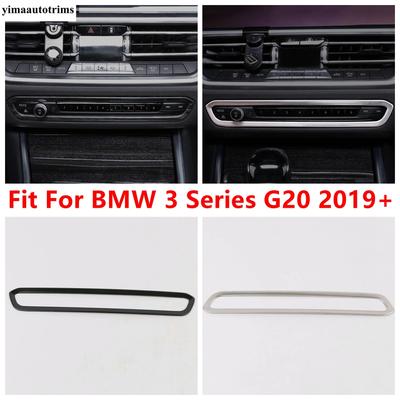 Dashboard Central Control Sound Volumn Adjust Knob Panel Frame Cover Trim Interior Accessories For BMW 3 Series G20  - 2024