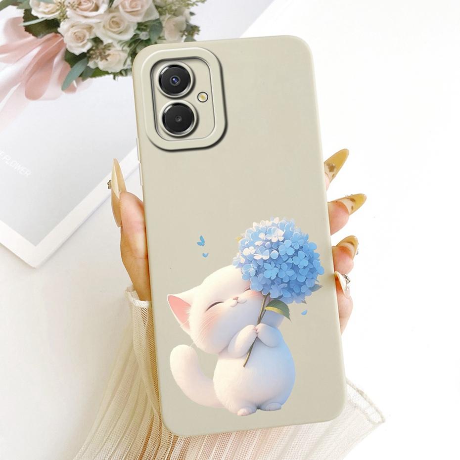 Cute Printed Phone Case For Samsung Galaxy A07 4G Soft Silicone Shockproof Cases For Samsung A07 4G SM-A075B Covers Bumpers
