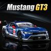 NEW 1/24 Ford Mustang GT Alloy Racing Car Model Toy Diecasts Metal Casting Sound and Light Car Toys For Children Vehicle